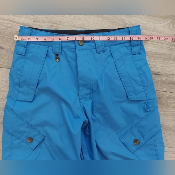 Sessions w/ RECCO Terrain Womens Light Blue Snowboard Ski Snow Pants XS - Picture 5 of 12